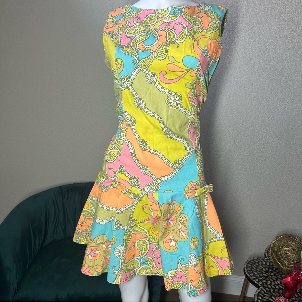 Jaree Classics Vintage 60s Colorful Dress